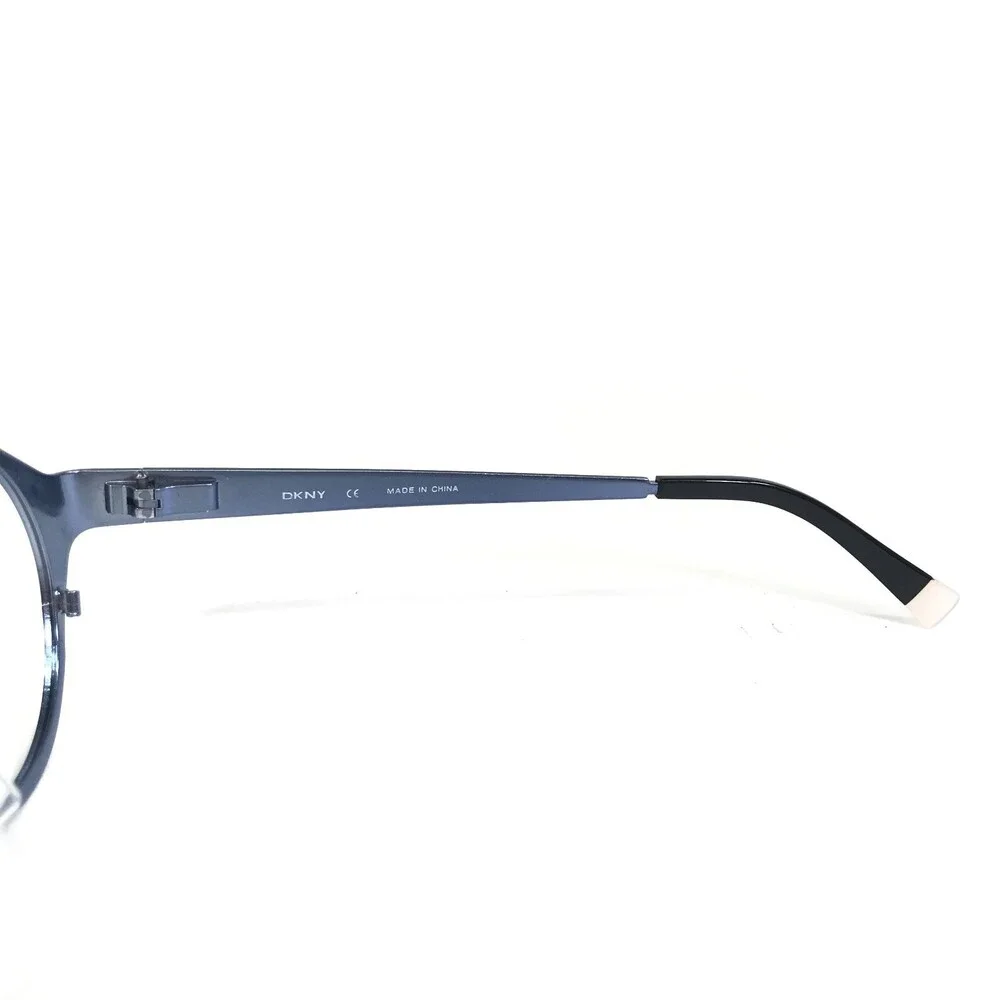 DKNY Eyeglasses Frames DY5019 1094/87 Shiny Blue Round Full Rim 43-23-135